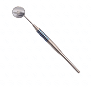 Kit de diagnostic dentaire de base 3 pièces avec miroir, sonde exploratrice, pince, source d'alimentation manuelle et instruments chirurgicaux essentiels - Product Image 5