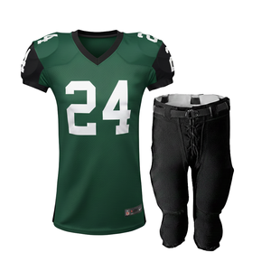 Vêtements de sport de football américain pour adultes, hommes et femmes, en gros, maillot de match, 225GSM polyester, impression numérique - Product Image 1