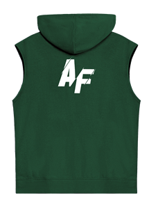 Venta al por mayor de alta calidad transpirable Casual Fitness Tank Top hombres sin mangas gimnasio chaleco logotipo personalizado Color sólido pulóver Sudadera con capucha - Product Image 6