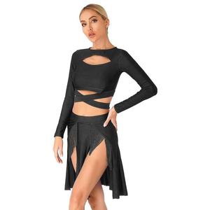 Trajes de Club de baile para mujer, monos ajustados con escote en V profundo, ropa de discoteca de moda para fiesta y salida nocturna - Product Image 2