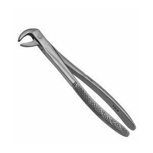 Forceps d'extraction pédiatrique à motif anglais 157C, manuel, en acier inoxydable, usage professionnel - Product Image 4