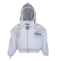 Hochwertige Imkerjacke Arbeitsanzug aus Baumwolle Anti-Allergie Unisex Imkerei-Ausrüstung