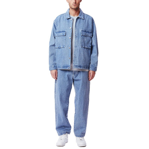 Chaqueta vaquera transpirable y de secado rápido de alta calidad para hombre, fabricante de ropa para hombre, chaqueta vaquera a la venta - Product Image 6