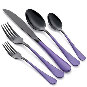 Fournitures pour hôtels et restaurants, couverts, cuillères, fourchettes, couteaux, couverts en acier inoxydable, ensemble de couverts pour fêtes et familles - Product Image 3