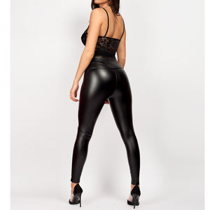 2025 Ropa de tendencia Mujeres Pantalones sexy Cuero Nuevo diseño Mujeres Pantalones de cuero por Power Hint - Product Image 4