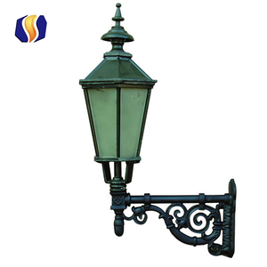 En fonte Antique applique jardin applique murale en métal - Product Image 4