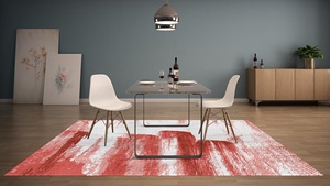 Alfombras de Lana de Pelo Medio Anudadas a Mano, Aptas para Mascotas, Ecológicas, Estilo Persa, con Patrón Abstracto, para Sala de Estar - Product Image 2