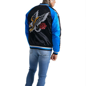 2025 Custom Winter Varsity Jacket Plus Size Men's Woolen Waterproof Eco-Friendly High Quality Embroidery - Product Image 4