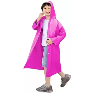แจ็กเก็ตกันฝนสำหรับเด็กเสื้อกันฝนมีฮู้ดน้ำหนักเบา - Product Image 2