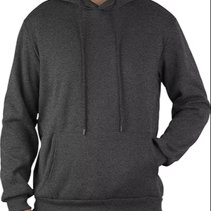 Alta calidad Regular Heavyweight Blank Fleece Hoodie Custom 400 Grams Cotton Blend Men Hoodie - Product Image 1