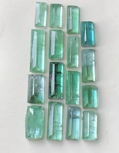 Colección de joyería fina Premium, piedra preciosa de turmalina verde rara de grado exclusivo, elegancia Natural para la fabricación de joyas curativas - Product Image 1