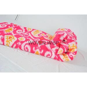 Multi Color Handcrafted Block Print Eco-Friendly Cotton Fabric Vibrant Ethically Made India Sold by Yard for Bags & <b>Covers</b> - Product Image 3