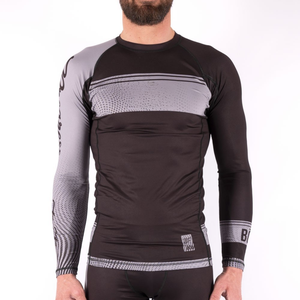 Top Comfort Flexibilidad MMA Gear Camisas de compresión Long Jiu Jitsu Rashguard Anime Camiseta de compresión atlética Sublimación - Product Image 1