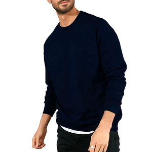 Sweat-shirt pour homme en coton doux et chaud à 100% avec intérieur confortable, conçu pour le streetwear d'automne et le style de tenue quotidien confortable - Product Image 5
