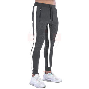 Custom Logo Casual Mens Trousers Elastic Waist Casual Sweat Sweatpants <b>slim</b> Fit Straight Leg Plain <b>Joggers</b> - Product Image 3