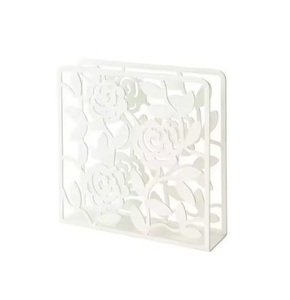 Porte-serviettes avec logo personnalisé en différentes finitions mates et design décoratif pour les tables disponibles en basse quantité minimale de commande - Product Image 3