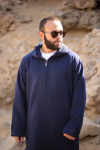 2025 Best Men's Comfortable Plus Size Thobes Jubbah Breathable Lightweight Quick Dry <b>Islamic</b> <b>Clothing</b> Adults Traditional Muslim - Product Image 3