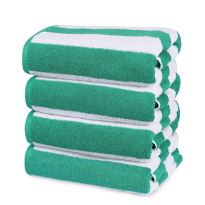 ผ้าขนหนูชายหาดเนื้อผ้าฝ้าย 100% แห้งเร็ว 500 GSM 800 GSM ผ้ากำมะหยี่ ราคาพิเศษ - Product Image 4