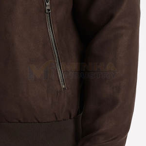 Chaqueta Bomber de Diseño Personalizado OEM, Chaqueta Bomber de Invierno de Alta Calidad al Mejor Precio - Product Image 4
