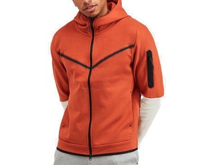 new Custom Tracksuit French Terry Zip up Hoodies <b>Cargo</b> <b>Pant</b> <b>Oversized</b> Running Sport Men Tracksuit for Men Hight Quality - Product Image 2