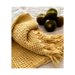 Serviettes de cuisine en coton filé à anneaux JAI approuvé, jacquard brodé, séchage rapide, 50x70cm, 220 GSM, sans peluches - Product Image 2