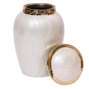 Custom Color Fancy American Style Biodegradable <b>Keepsake</b> Urn for Human <b>Pet</b> <b>Ashes</b> 3 Cubic Inch Capacity Aluminum Matt Finish for - Product Image 2