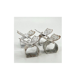 Servilletero de Metal de alta calidad, decoración sencilla y elegante, servilletero de Metal, servilleteros de mariposa para el hogar, reutilizables - Product Image 4