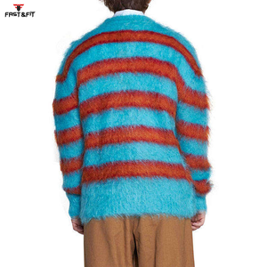 Nouveautés Pull en maille anti-rides à manches longues Poids standard Pull grande taille Séchage rapide Pull d'hiver pour homme - Product Image 2