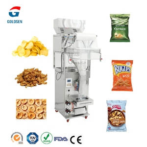 Hoàn toàn tự động đa chức năng mặt sau niêm phong bột cà phê bỏng ngô khoai tây chiên bọ máy đóng gói đậu phộng trái cây sấy khô - Product Image 1