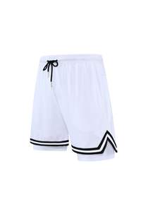 กางเกงขาสั้นเล่นกีฬาแบบแห้งเร็วสำหรับผู้ชายสไตล์อเมริกันบุสองชิ้นยาวถึงเข่า - Product Image 3