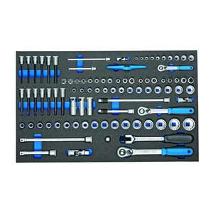 Jeu de douilles modulaires Gedore CT 1/4''-3/8''-1/2'' 91 pièces - Product Image 1