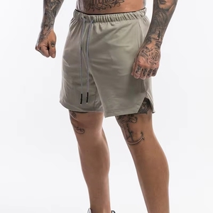 Pantalones Cortos Deportivos de Verano para Hombre, Personalizados, Ecológicos, de Poliéster, Sólidos, con Cordón, de Secado Rápido, Transpirables, de Cintura Media - Product Image 1