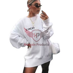 Sweatshirts durables de haute qualité pour femmes 100% coton nouveautés pour l'hiver Techniques imprimées en coton de haute qualité - Product Image 1