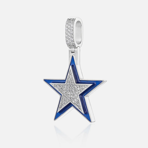 Pendentif Hip Hop personnalisé en alliage plaqué or avec diamants, style urbain et bling-bling - Product Image 2