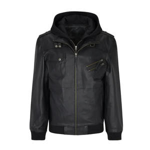 Chaqueta de Piloto de Cuero para Hombre, Invierno, Alta Calidad, Transpirable y Ecológica, Personalizable, Informal para Exteriores - Product Image 5