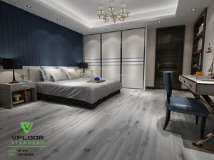 สินค้าขายดี ปี 2026 พื้น SPC PVC รุ่นใหม่ หนา 28 มิล ชั้นป้องกันการสึกหรอ ระบบคลิ๊กล็อค กันน้ำ สำหรับภายในอาคาร/อพาร์ทเม้นท์ - Product Image 4