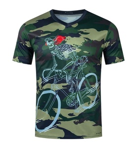 Mejor rendimiento bajo Moq MTB Jersey Color puro manga larga bicicleta de montaña Jersey para deportes de carreras - Product Image 2