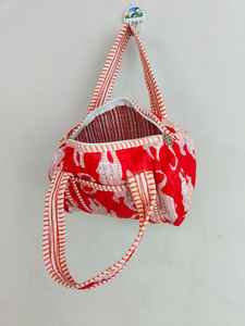 Bolso de Hombro Mini de Algodón Hecho a Mano con Diseño Atemporal, Nuevo, para Viaje, Estilo Boho, Regalo para Ella, Arte Clásico de Rajasthan - Product Image 4