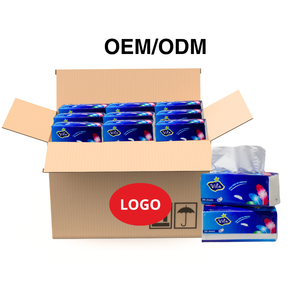 Mouchoirs en papier de qualité supérieure OEM/ODM, pâte de bois vierge, couches personnalisées, respectueux de la peau, style poche, pour la maison - Product Image 3