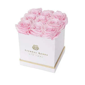 Lennox Eternal Roses Shop Flowers <b>Large</b> Square <b>Gift</b> <b>Box</b> Preserved Roses for Valentine's Day and Mother's Day <b>Gifts</b> - Product Image 1
