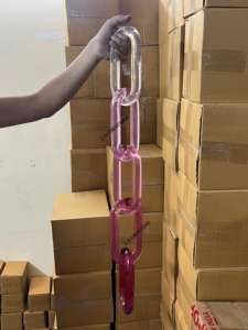 Décoration murale Art Déco adorable, maillons de chaîne en résine pour le Ramadan, décoration murale pour salon, objet décoratif - Product Image 2