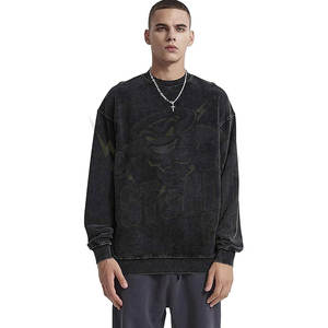 Alta calidad logotipo personalizado 100% algodón pesado bordado pulóver hombres sudaderas con capucha personalizar Impresión de logotipo - Product Image 4