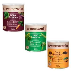 Mélange de poudre de protéines végétales pour soupe, mélange de soupe à la carotte, à la betterave et aux épinards, prêt en 3 minutes, additif alimentaire - Product Image 1
