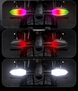 Đèn xi nhan RGB cho xe máy 2025, đèn báo rẽ màu hổ phách, đèn chiếu, phụ kiện xe máy điện, đèn hậu báo rẽ - Product Image 5