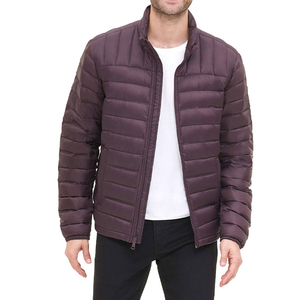 Veste à bulles d'hiver à la vente chaude pour hommes, veste matelassée légère et chaude pour l'extérieur, veste régulière - Product Image 2