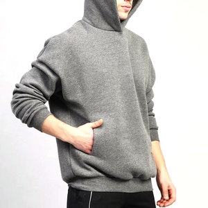 Sudadera con capucha para hombre con estampado DTF personalizado, sudadera de manga larga de lana, moda de invierno, ropa de calle para gimnasio, atuendo - Product Image 3