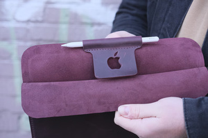 Best Quality Genuine Leather <b>Laptop</b> Case <b>Sleeve</b> Vintage Office/Bags Best Price College Use Daily Travel Also Protection - Product Image 6
