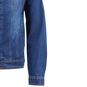 Style parfait hommes veste en jean vente chaude anti-rides qualité supérieure prix raisonnable veste en jean pour homme à manches longues - Product Image 2