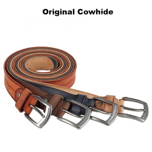 Ceinture en cuir de vache de luxe de haute qualité pour hommes en cuir véritable noir avec boucle en alliage automatique Design formel élégant - Product Image 6