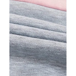 Recién llegado, sudaderas con capucha de invierno para mujer, sudaderas de estilo Hip Hop con hombros caídos de dos tonos con estampado de logotipo personalizado - Product Image 5